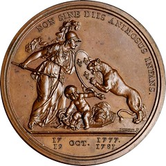 Libertas Americana Medal reverse