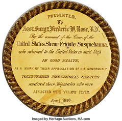 Susquehanna Lifesaving Gold Medal reverse