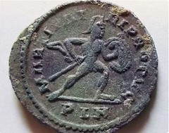 London-minted coin found by badger