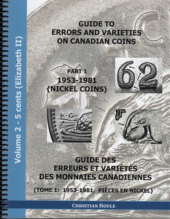 Guide to Errors and Varieties on Canadian Coins Vol. 2, pt. 1, 5 cent 1953-1981 001