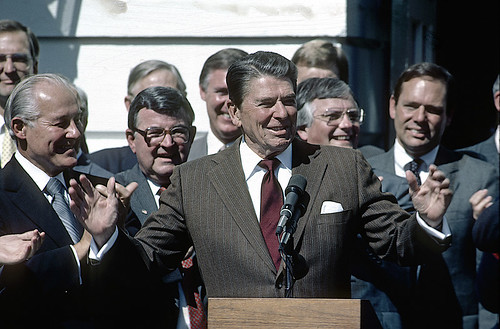 Washington,Dc.,4th,October,,1984,President,Ronald,Reagan,On,The