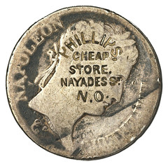 Phillips Cheap Store New Orleans Counrterstamp obverse