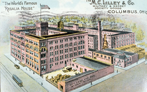 M. C. Lilley & Company building postcard