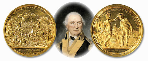 Gold Morgan Comitia Americana medal