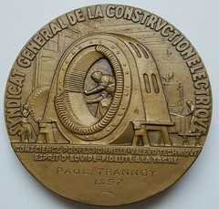 Pelletier Electricity Medal reverse