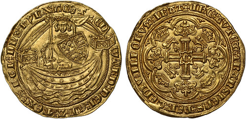 SR Sale 5 Lot 028 Edward III Treaty Period Noble