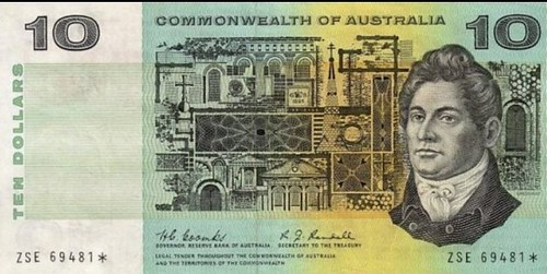 Australia 10 Dollars Greenway