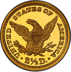 1904 Quarter Eagle proof reverse
