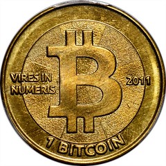 2011 Casascius 1 Bitcoin obverse