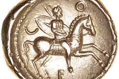 Celtic king Verica coin obverse