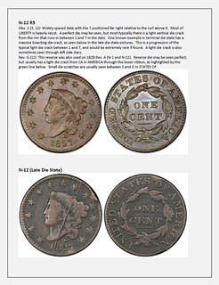 Powers US Large Cents, 1816-1839 sample page 1