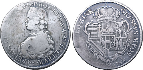 Pietro Leopoldo I di Lorena AR Francescone da 10 Paoli