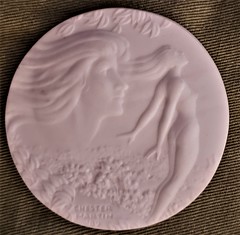 Chester Martin porcelain medal Female Nude