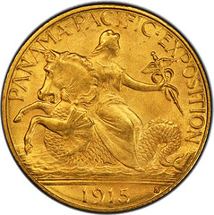 1915-S Panama-Pacific $2.50 Gold obverse