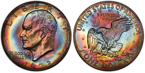 1973 Eisenhower dollar
