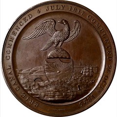 1825 Erie Canal Completion Medal reverse