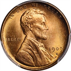 1909-S VDB Lincoln Cent obverse