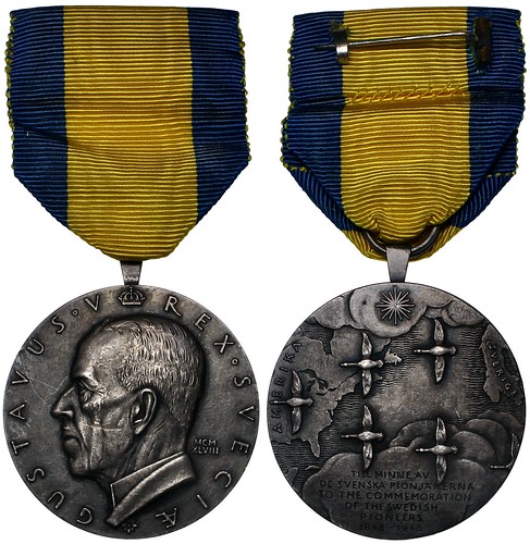 Swedish Pioneers in America Medal