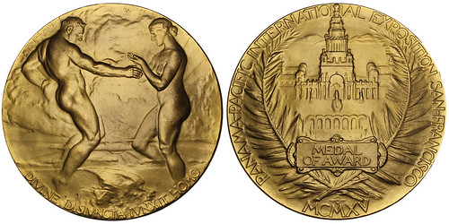 101118 Panama-Pacific Expo Medal of Award