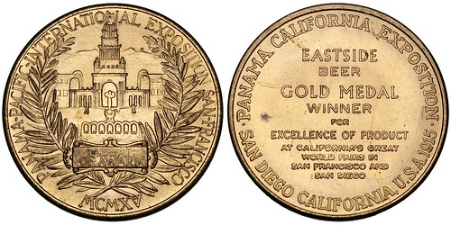 102048 Eastside Beer Gold Medal Winner medal