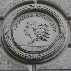 Philadelphia bank Libertas obverse