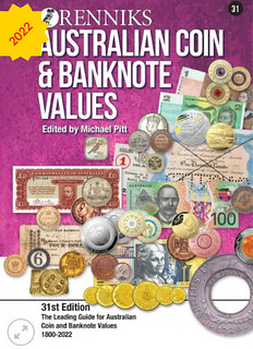 Renniks Australian Coin Values 32st ed book cover