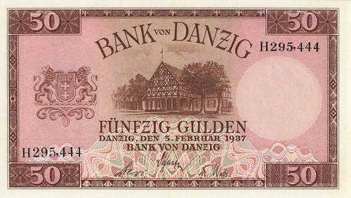 WBNA Sale 25 Lot 25132 Danzig 50 Gulden