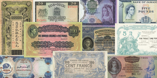 WBNA Sale 25 banknote montage