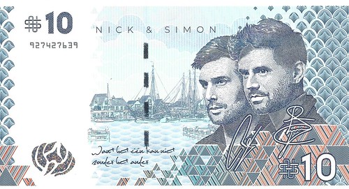 Nick & Simon Augmented Reality Banknote