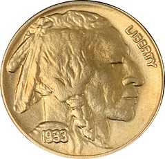 1933 Dan Carr Buffalo Nickel obverse