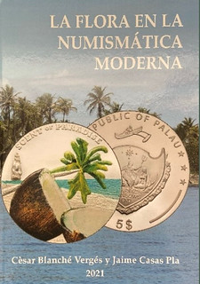 La flora en la Numismática moderna book cover