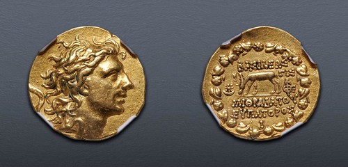274_1 gold stater of Mithradates VI