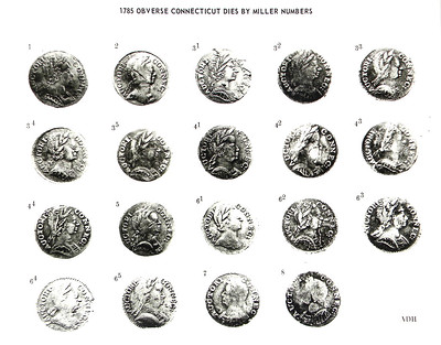 1785 Connecticut copper varieties
