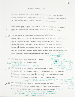 Walter Breen annotated draft page