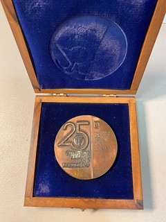 Henry C. Bernstein presentation medal