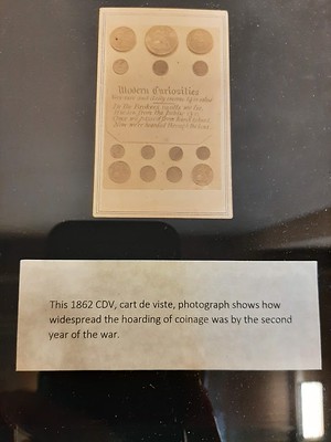 PAN 2022-05 Civil War Showcase exhibit 4 Cart de Viste Modern Curiosities