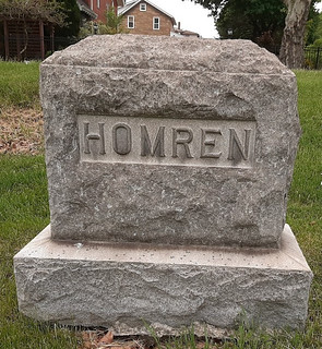 Homren Family Plot Mt. Royal Cemetary Homren monument