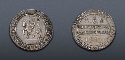 1266_1 silver Crown of Charles I