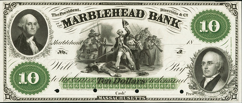 LII Collection Lot 94108 Marblehead Bank $10