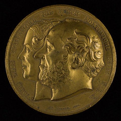 Lady and Sir Moses Montefiore Medal obverse