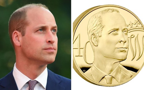 Prince William coin photo