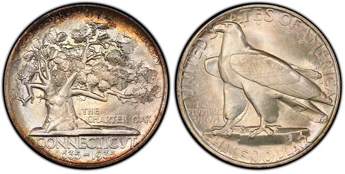 1935 Connecticut commemorative half dollar
