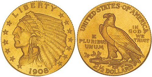 1908 Quarter Eagle