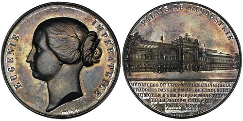 Paris Expo Palace of Industry medal