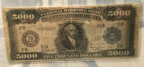 Chicago Fed Museum $5000 bill