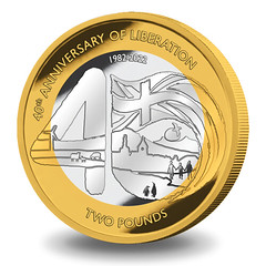 2022 Falklands Islands coin reverse