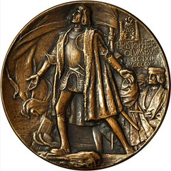 Columbian Exposition Award Medal obverse