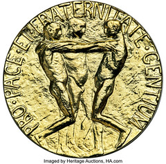 Dmitry Muratov Nobel Peace Prize medal reverse