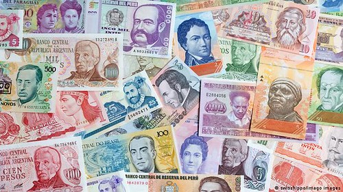 Latin American banknotes