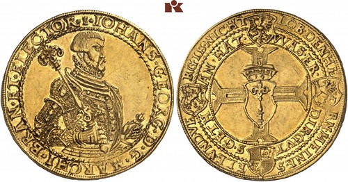 1540 John George 10 ducats Portugalöser